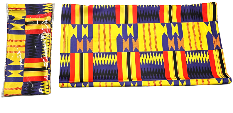 African Buff Scarf Yellow Colorway